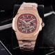 Faux Patek Philippe Nautilus Skeleton Dial Rose Gold Watches (3)_th.jpg